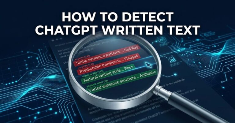 How to Detect ChatGPT Written Text: Step-by-Step Guide (2026)